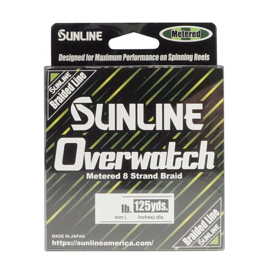 Fishing American Legacy Fishing Braid | Sunline Overwatch Metered Braid 125Yd