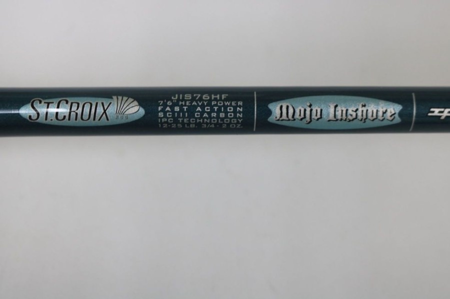 Used St. Croix Spinning Rods | St. Croix Mojo Inshore Jis76Hf Used Spinning Rod - Mint Condition - American Legacy Fishing, G Loomis Superstore