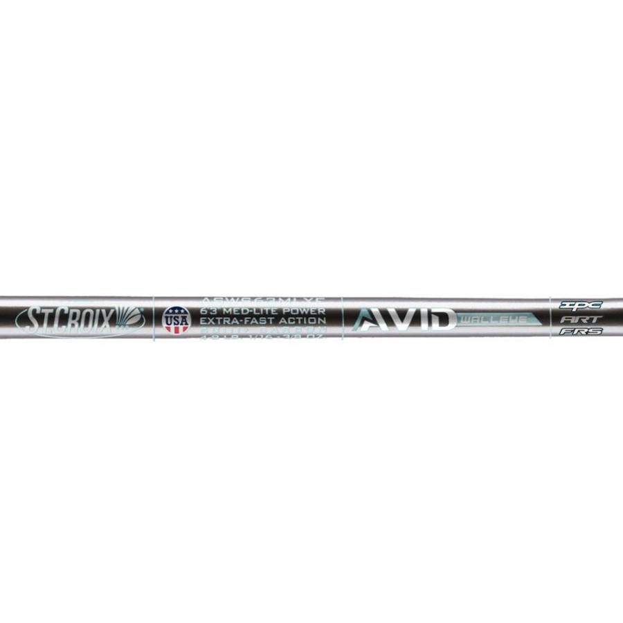Fishing American Legacy Fishing Spinning Rods | St. Croix Avid Walleye Spinning Rods