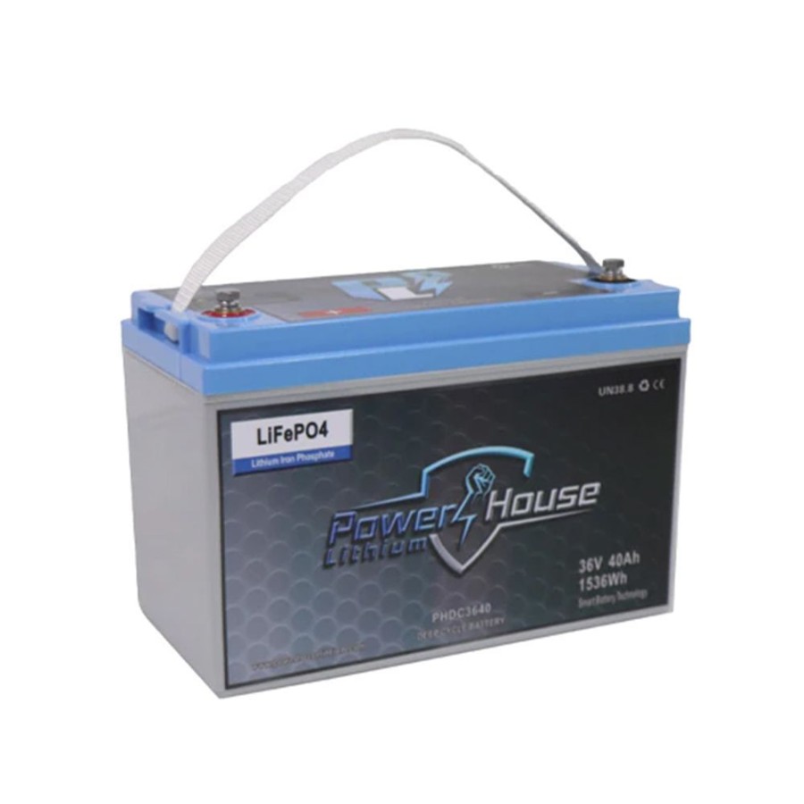 Marine Powerhouse Lithium | Powerhouse Lithium Deep Cycle Battery 36V 40Ah