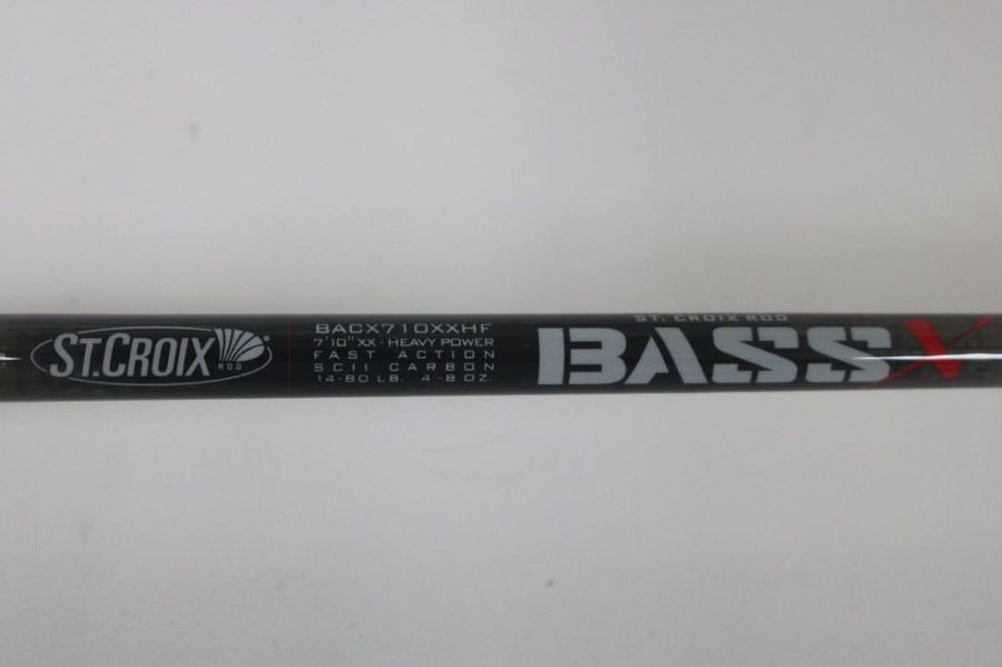 Used St. Croix Casting Rods | St. Croix Bass X Bac710Xxhf Used Casting Rod - Mint Condition - American Legacy Fishing, G Loomis Superstore