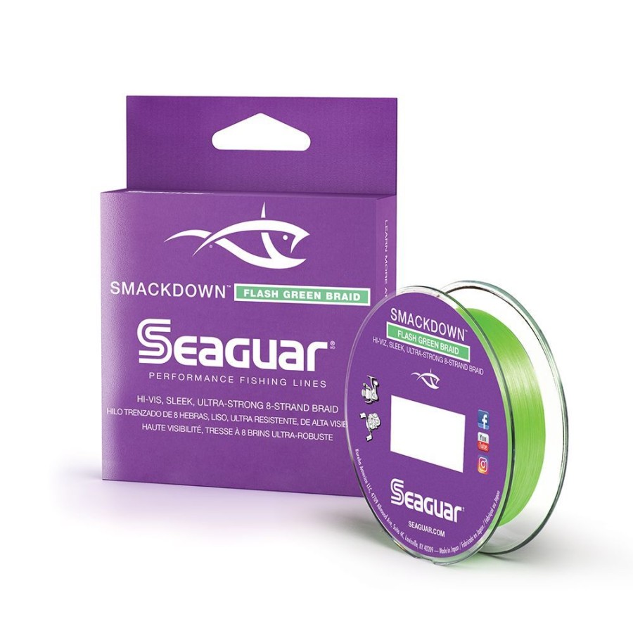 Fishing American Legacy Fishing Braid | Seaguar Smackdown Braided Line 150Yd