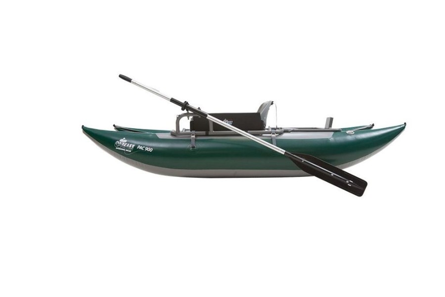 Marine Outcast Sporting Gear | Outcast Sporting Gear Pac 900 Series Inflatable Pontoon Boat Green