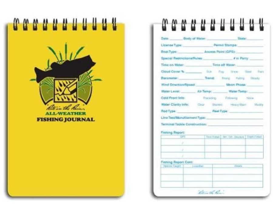 Fishing Rite In The Rain Tools | Rite In The Rain 4" X 6" 50 Page Fishing Notebook -1731