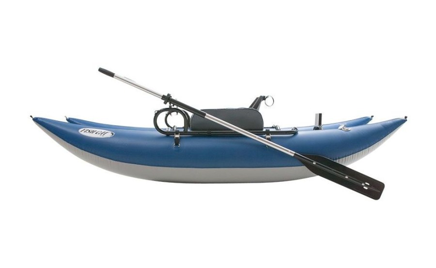 Marine Outcast Sporting Gear | Outcast Sporting Gear Fish Cat 9-Ir Inflatable Pontoon Boat Blue