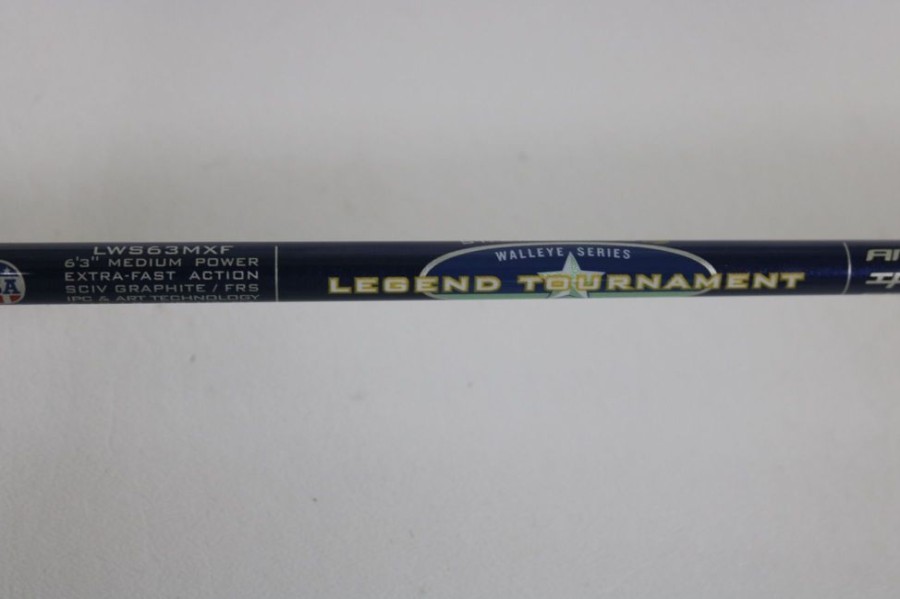 Used St. Croix Spinning Rods | St. Croix Legend Tournament Walleye Lws63Mxf Used Spinning Rod - Mint Condition - American Legacy Fishing, G Loomis Superstore
