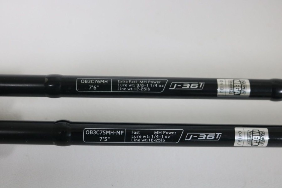 Used 13 Fishing Casting Rods | 13 Fishing Omen Black Ob3C76Mh And Ob3C75Mh-Mp Casting Rods - Used - Good Condition- American Legacy Fishing, G Loomis Superstore