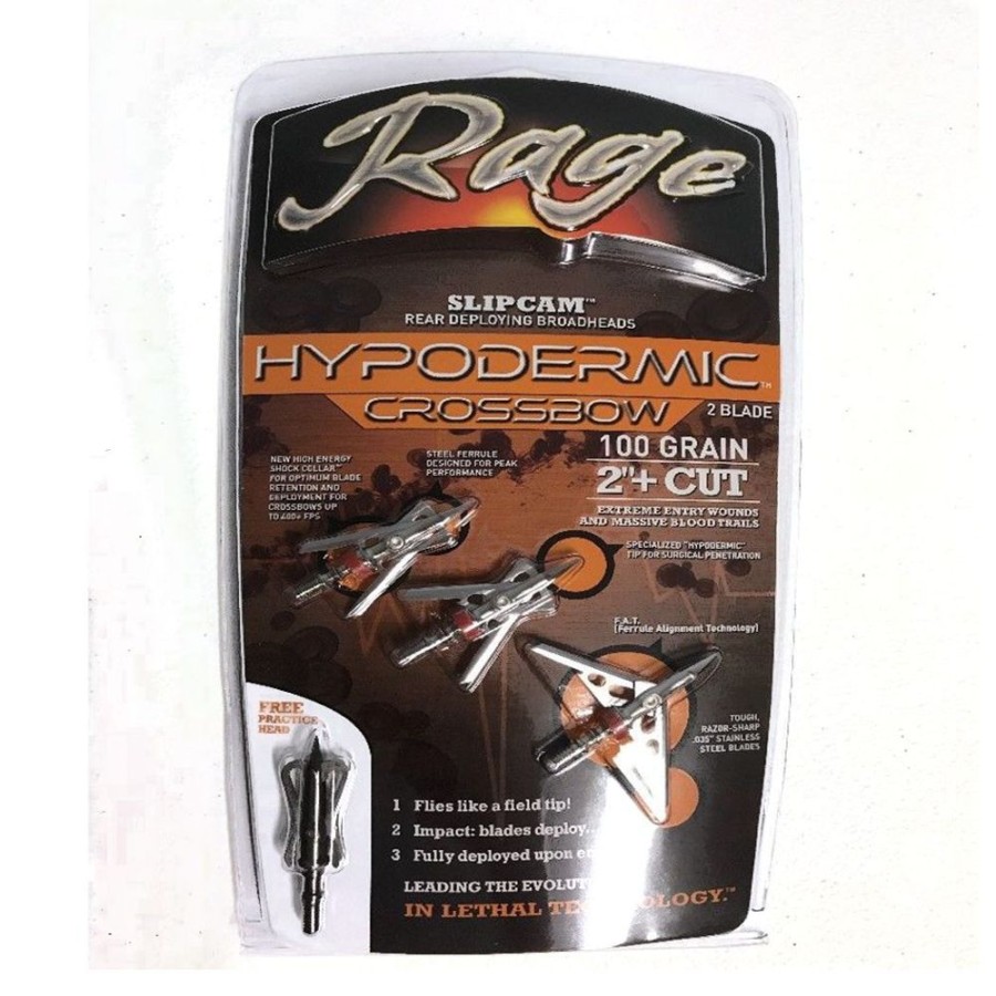 Hunting Rage Broadheads & Points | Rage Broadhead Shock Collars Hd Deep Six Shock Collars R32900