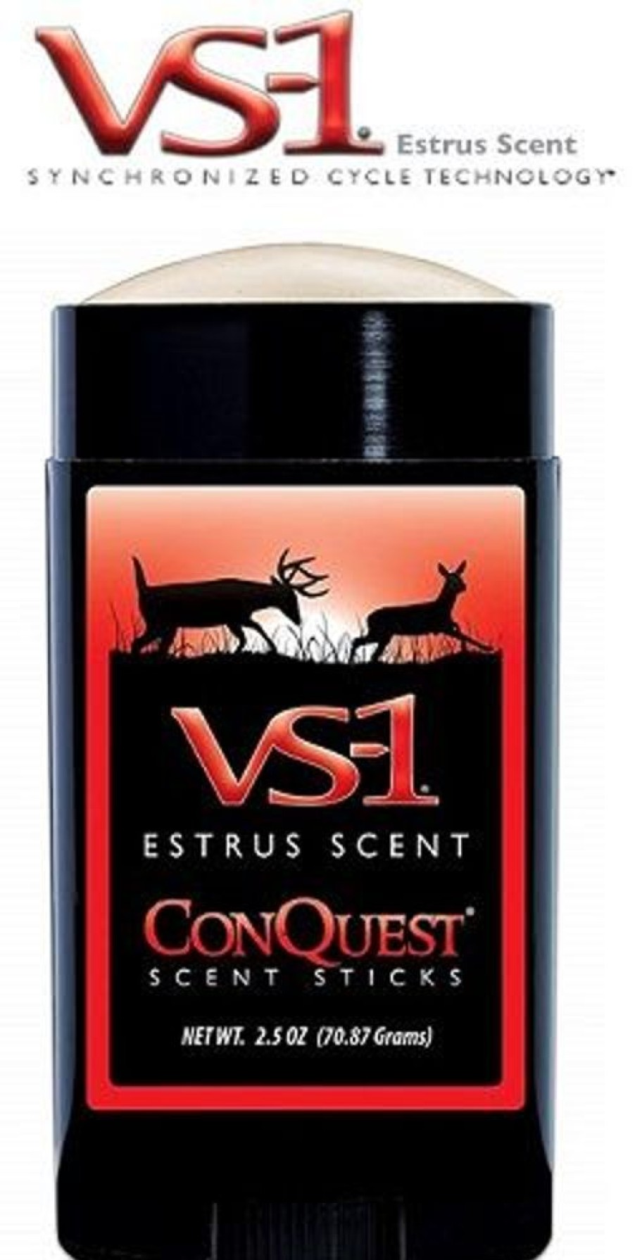 Hunting American Legacy Fishing Scent Control | Conquest Scent Stick Vs-1 Estrus Scent 2.5Oz | 1202
