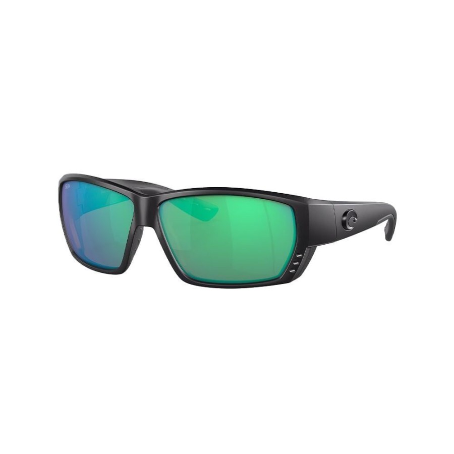 Apparel Costa Del Mar | Costa Del Mar Tuna Alley Sunglasses Blackout Frame Green Mirror 580G | 06S9009 90092162