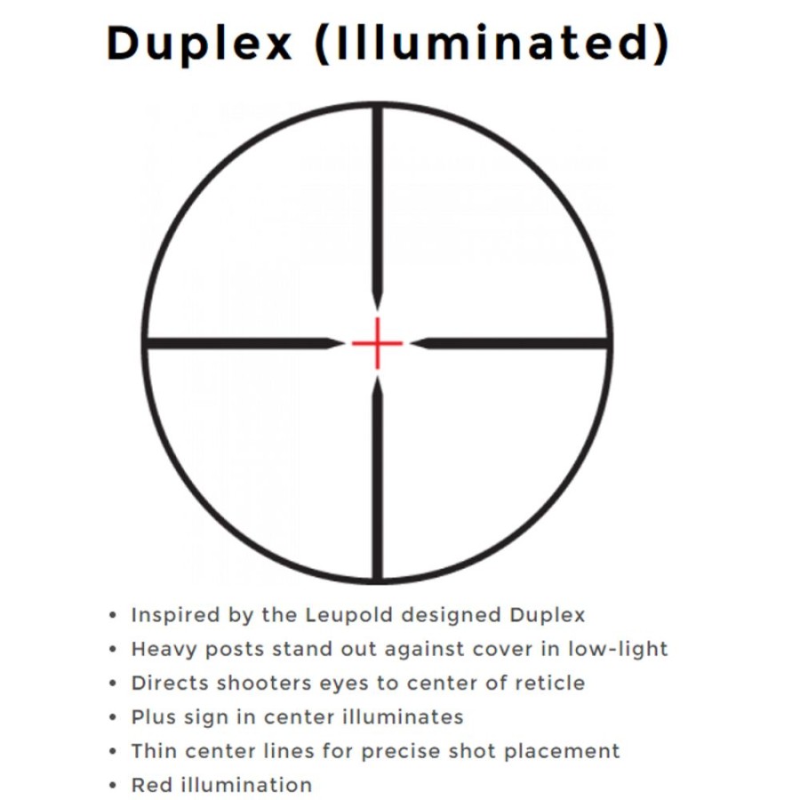 Hunting Leupold Scopes & Sights | Leupold Vx-3I 3.5-10X56Mm Illuminated Duplex Reticle Scope | 171151