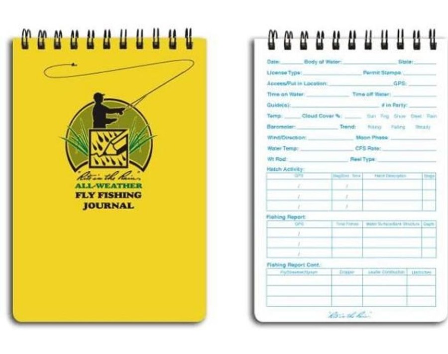 Fishing Rite In The Rain Tools | Rite In The Rain 4"X6" 50 Pg Fly Fishing Notebook 1732