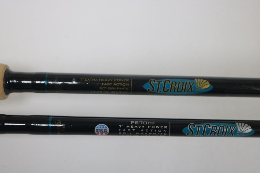 Used St. Croix Spinning Rods | St. Croix Premier Ps70Xhf And Ps70Hf Spinning Rods - Used - Very Good Condition- American Legacy Fishing, G Loomis Superstore