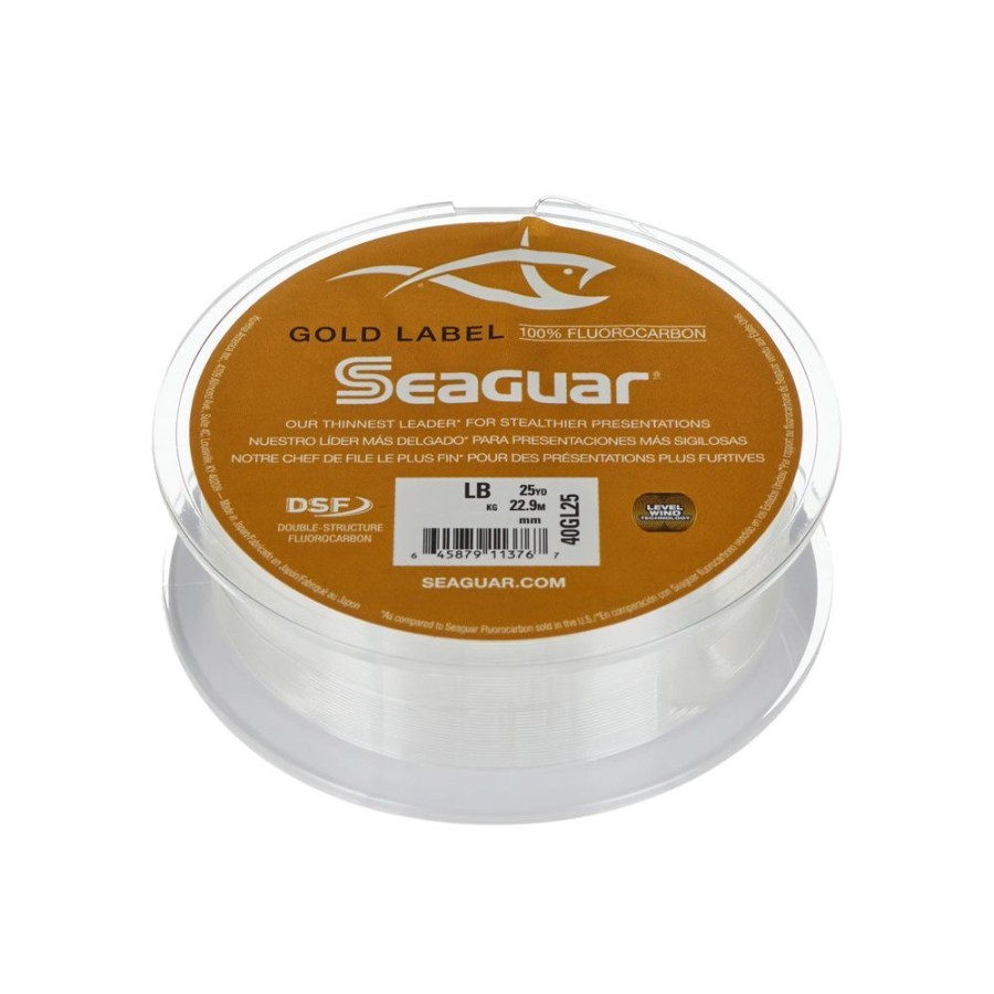 Fishing American Legacy Fishing Fluorocarbon | Seaguar Gold Label Fluorocarbon Leader 25Yd