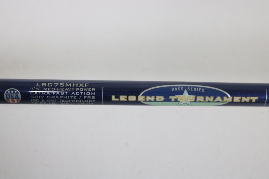 Used St. Croix Casting Rods | St. Croix Legend Tournament Bass Lbc75Mhxf 7'5" Medium Heavy Casting Rod - Very Good Condition - American Legacy Fishing, G Loomis Superstore