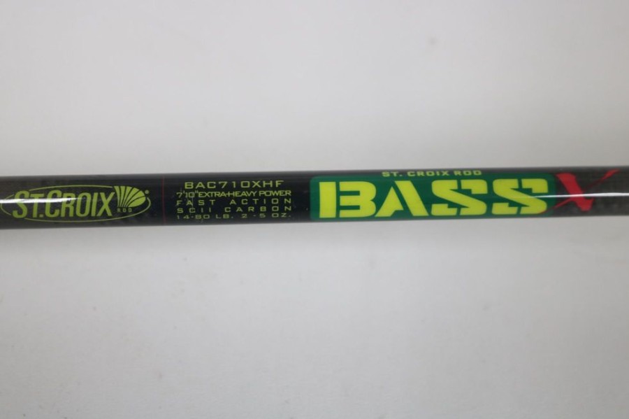 Used St. Croix Casting Rods | St. Croix Bass X Bac710Xhf Used Casting Rod - Very Good Condition - American Legacy Fishing, G Loomis Superstore