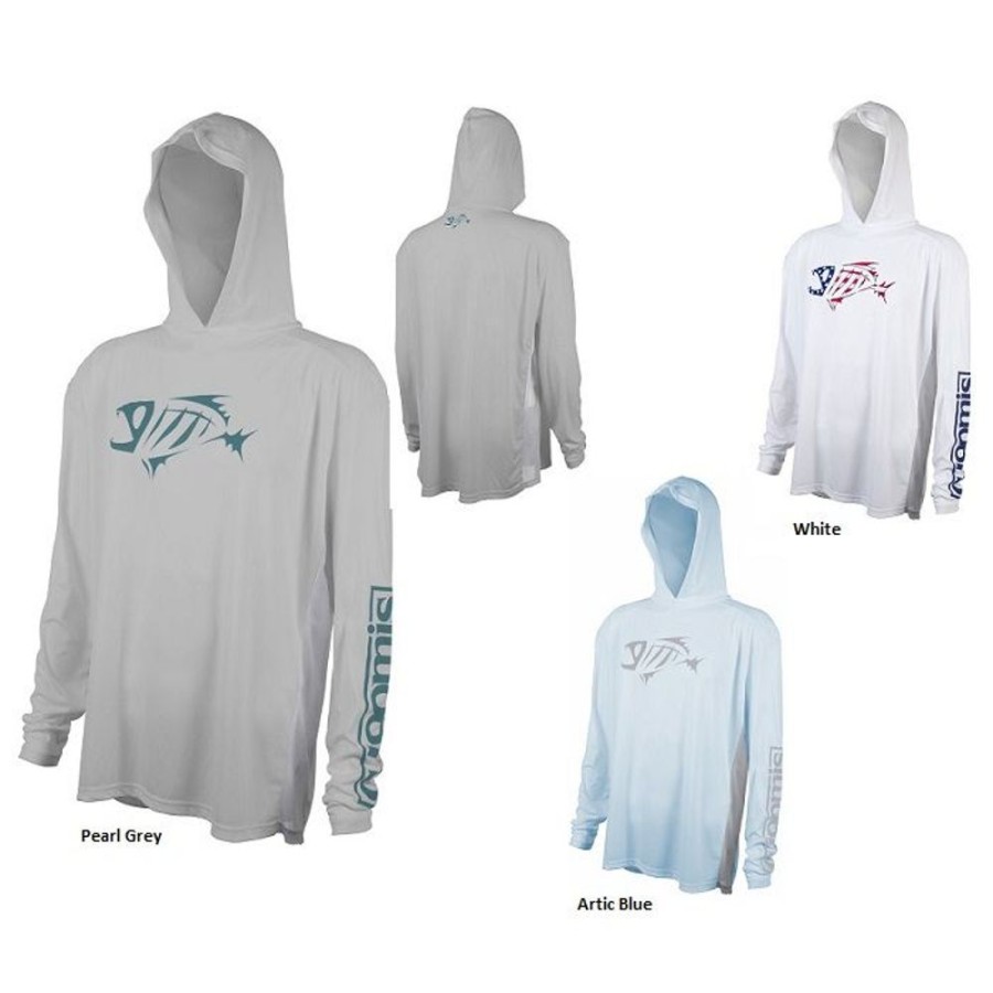 Apparel American Legacy Fishing | G. Loomis Long Sleeve Hood Tech Tee