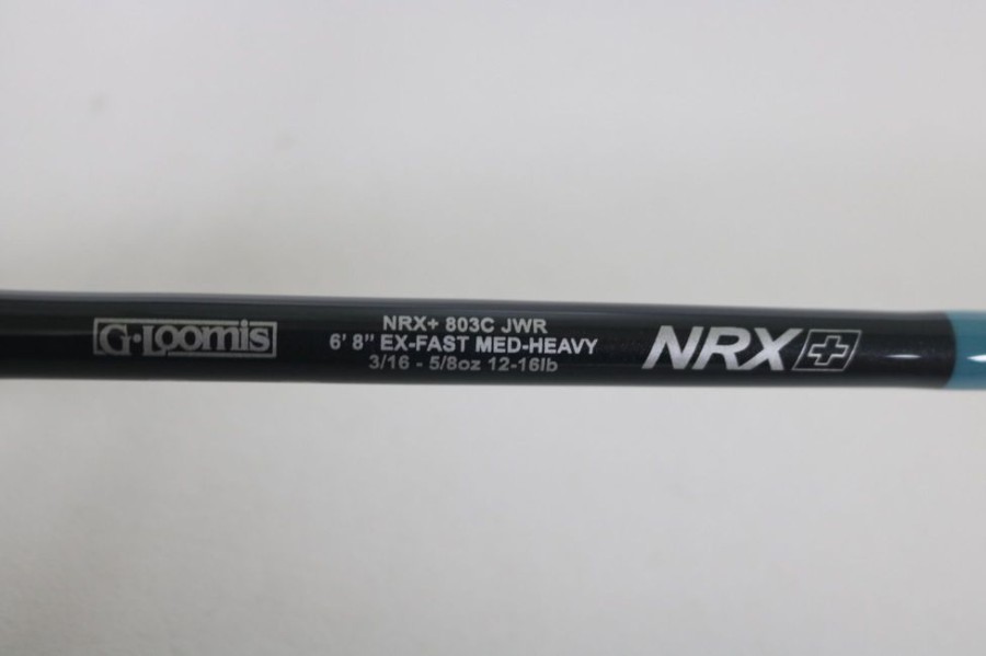 Used G. Loomis Casting Rods | G. Loomis Nrx+ 803C Jwr 6'8" Medium Heavy - Used Casting Rod - Excellent Condition - American Legacy Fishing, G Loomis Superstore