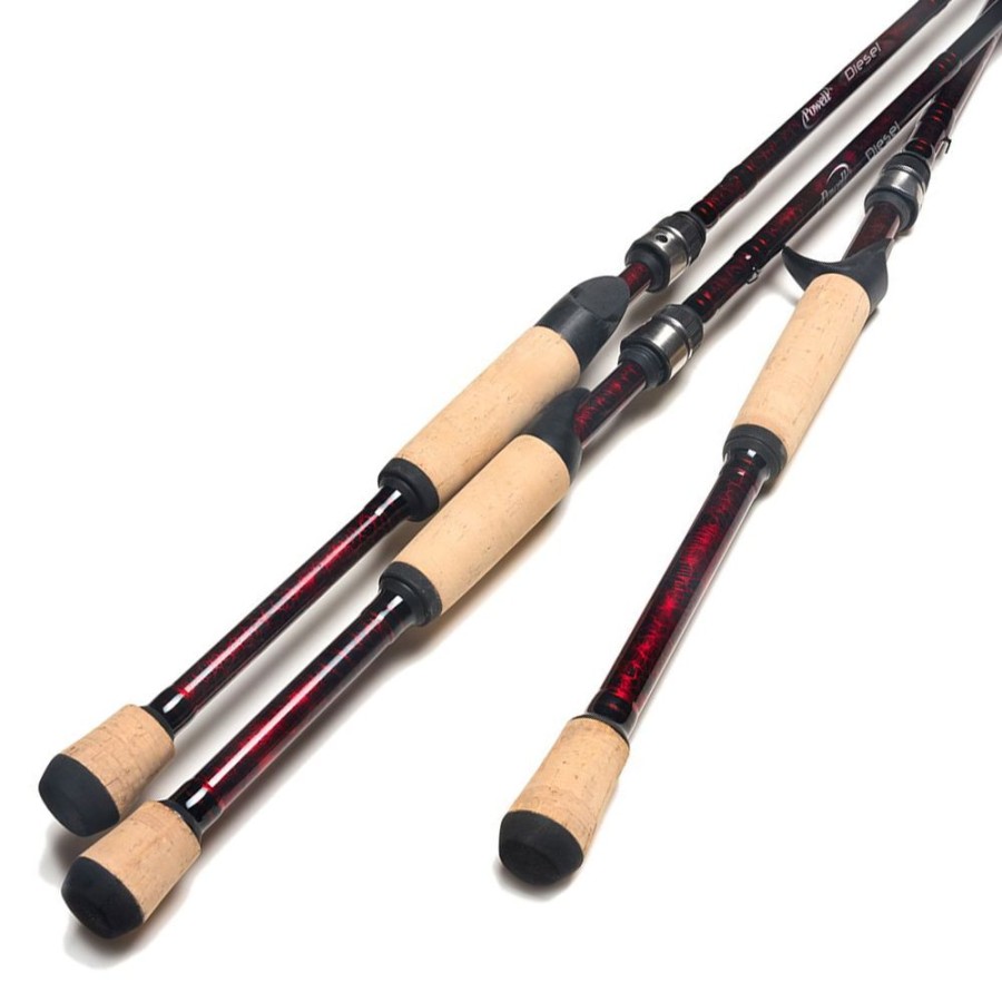 Fishing American Legacy Fishing Casting Rods | Powell Diesel Crankbait Casting Rods