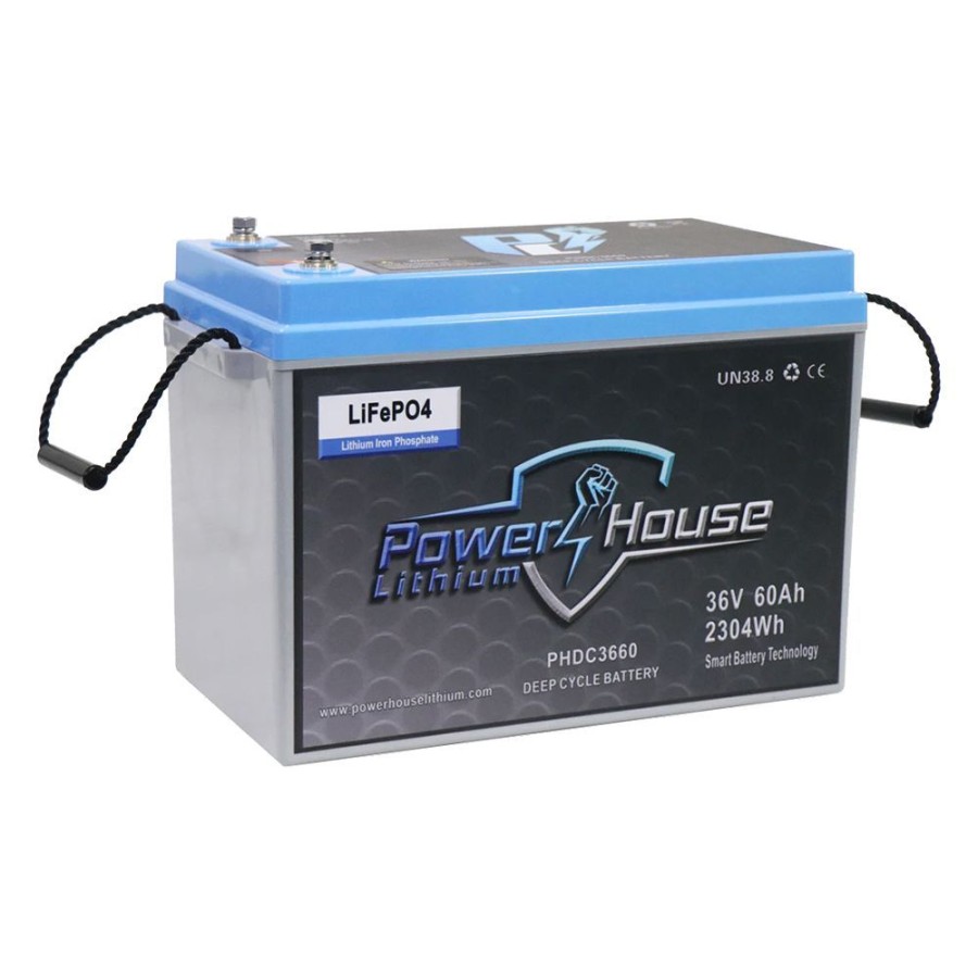Marine Powerhouse Lithium | Powerhouse Lithium Deep Cycle Battery 36V 60Ah