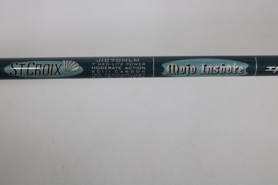 Used St. Croix Casting Rods | St. Croix Mojo Inshore Jic70Mlm Used Casting Rod - Mint Condition - American Legacy Fishing, G Loomis Superstore