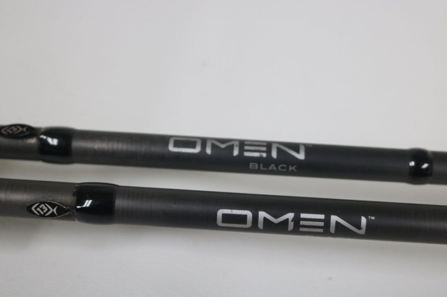 Used 13 Fishing Casting Rods | 13 Omen Black Obc71H And Obc76Mh Casting Rod - Used - Fair Condition - American Legacy Fishing, G Loomis Superstore