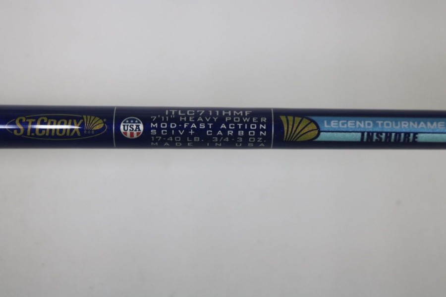 Used St. Croix Casting Rods | St. Croix Legend Tournament Inshore Itlc711Hmf Used Casting Rod - Mint Condition - American Legacy Fishing, G Loomis Superstore